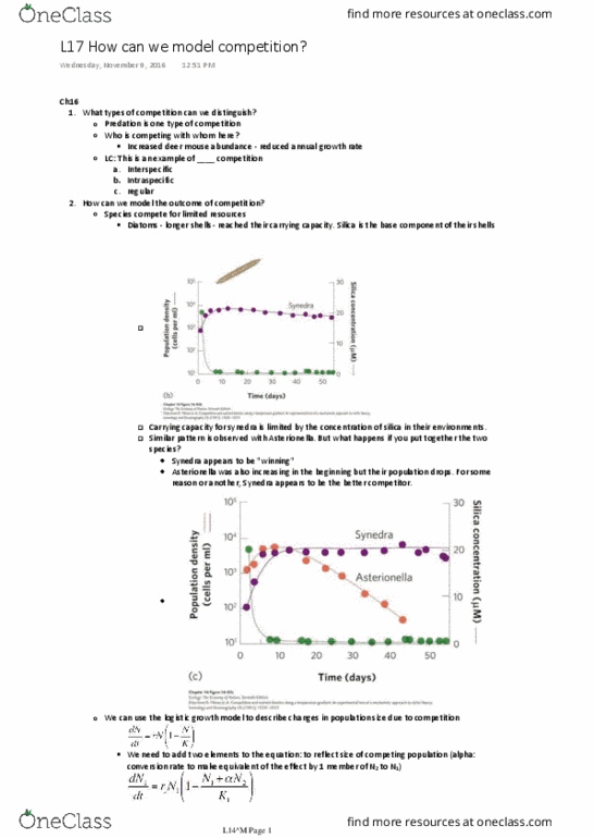 BIO205H5 Lecture 17: How can we model competition? thumbnail