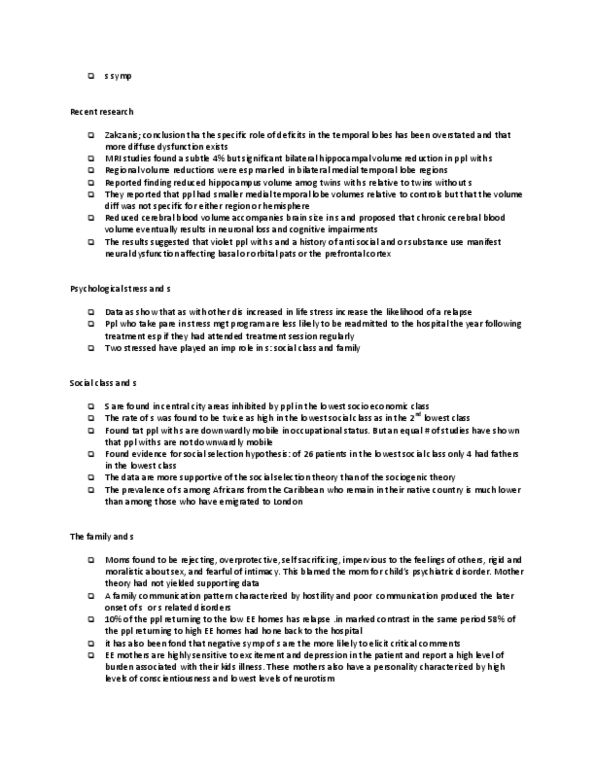 BIOL 2P92 Lecture Notes - Involuntary Commitment, Grey Matter, Lobotomy thumbnail