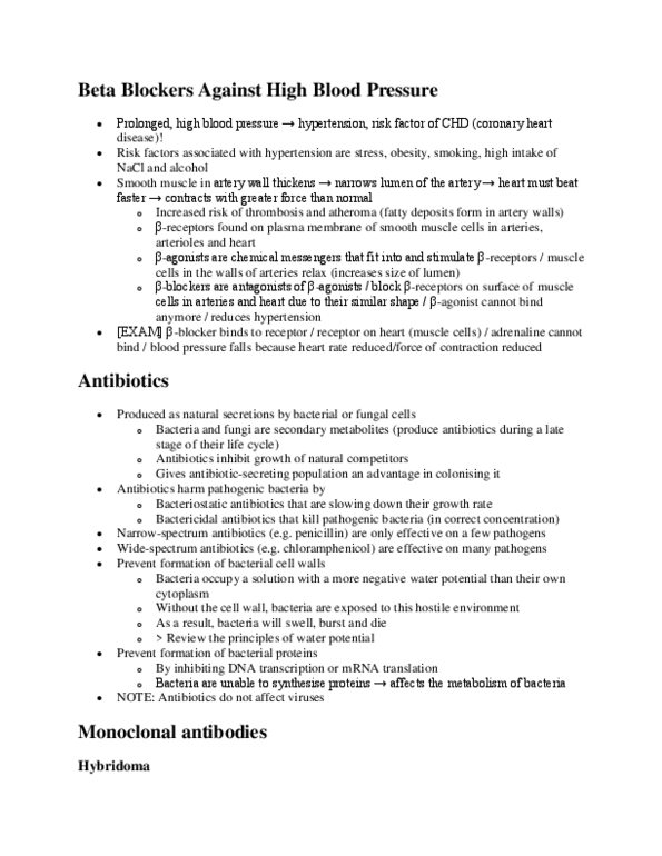 BIOL 200 Lecture Notes - Antigen, Prodrug, Monoclonal Antibody thumbnail