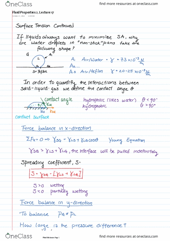 MEC E230 Lecture 17: Fluid Properties 2, Lecture 17 thumbnail