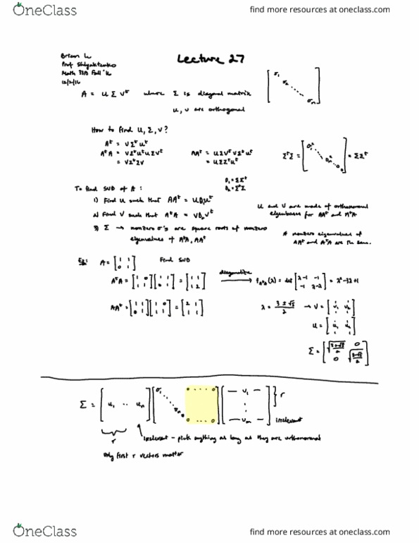 MATH 33A Lecture 27: Math 33A Lecture 27 (12/02/16) thumbnail