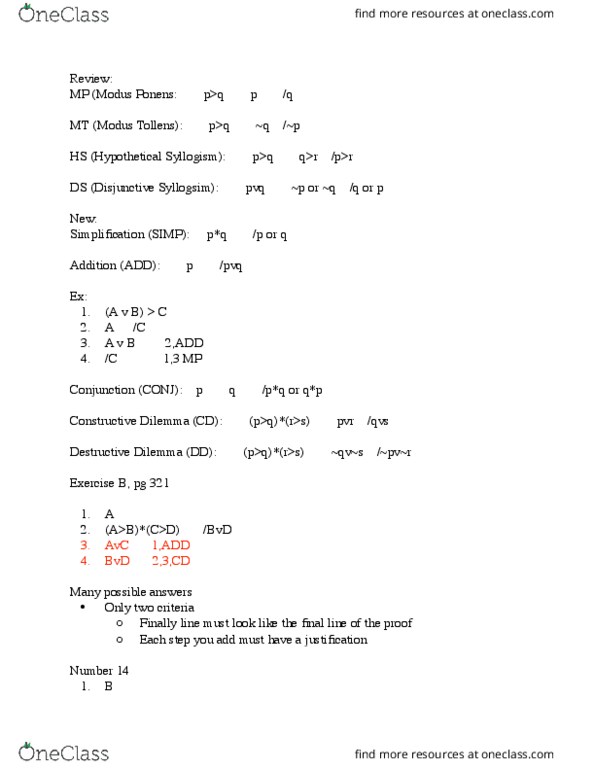 PHIL 101 Lecture Notes - Lecture 27: Modus Tollens, Modus Ponens, Digital Video Broadcasting thumbnail