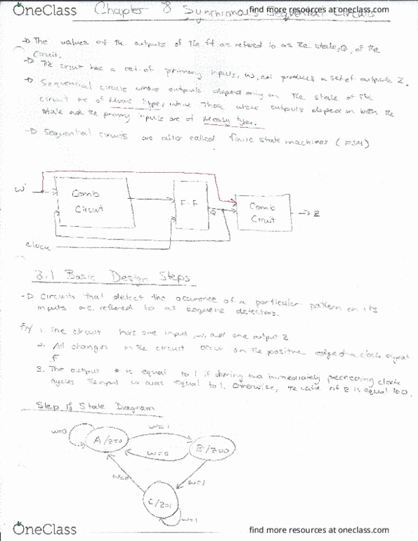 COE 328 Lecture Notes - Lecture 8: Mealy Machine, Chale, Thai Baht thumbnail