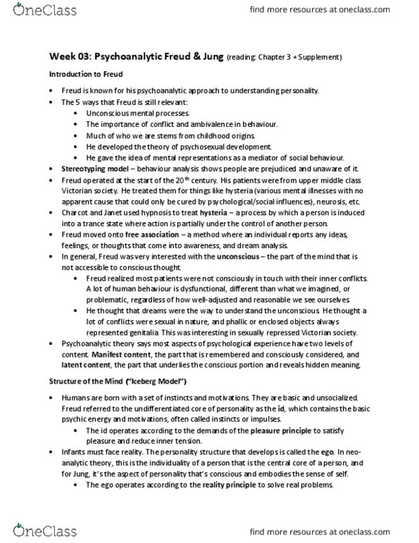 PSY230H1 Lecture Notes - Lecture 3: Childhood Amnesia, Anterograde Amnesia, Free Recall thumbnail