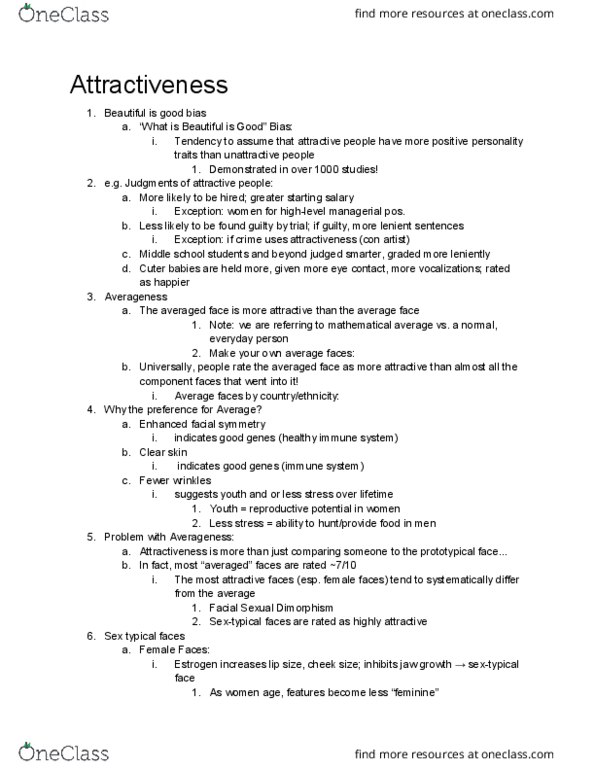 PSYC 181 Lecture Notes - Lecture 13: Ingroups And Outgroups, Prosocial Behavior, Social Identity Theory thumbnail