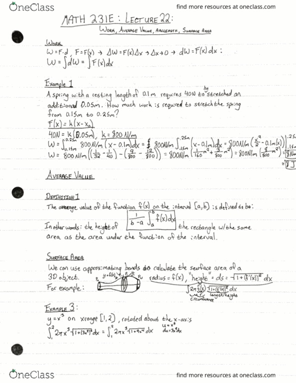 MATH 231 Lecture Notes - Lecture 22: Nibe thumbnail