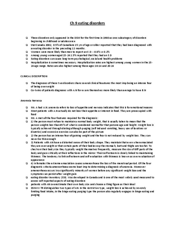 BIOL 110 Lecture Notes - Blood Pressure, Oppositional Defiant Disorder, Panic Disorder thumbnail