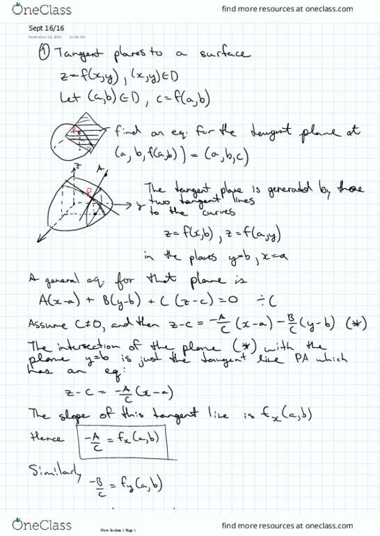 MATH209 Lecture 6: Math 209 Lecture 6 September 16th thumbnail