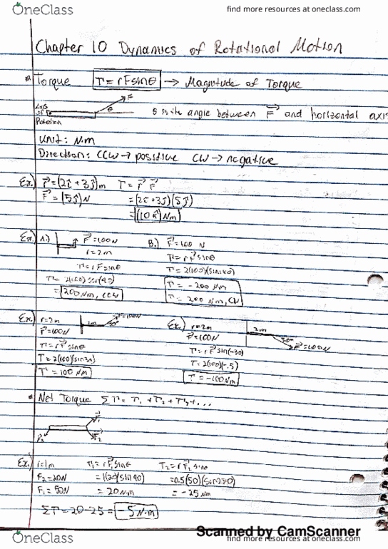 PHY 122 Lecture 12: Chapter 11 Notes and Examples thumbnail