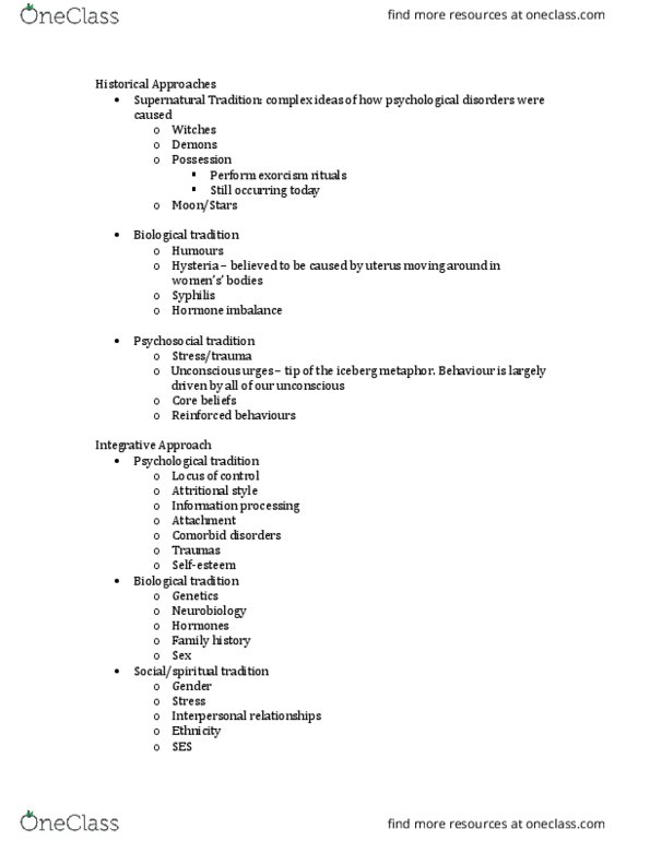 PSY 3171 Lecture Notes - Lecture 2: Rheumatoid Arthritis, Reinforcement, Homeostasis thumbnail