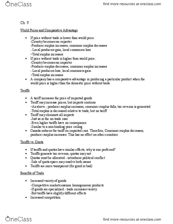 EC120 Lecture Notes - Lecture 6: Production Function, Potash, Opportunity Cost thumbnail