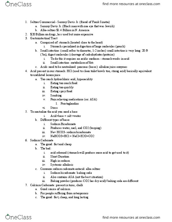 CHEM 183 Lecture Notes - Lecture 9: Famotidine, Robin Warren, Liver Disease thumbnail