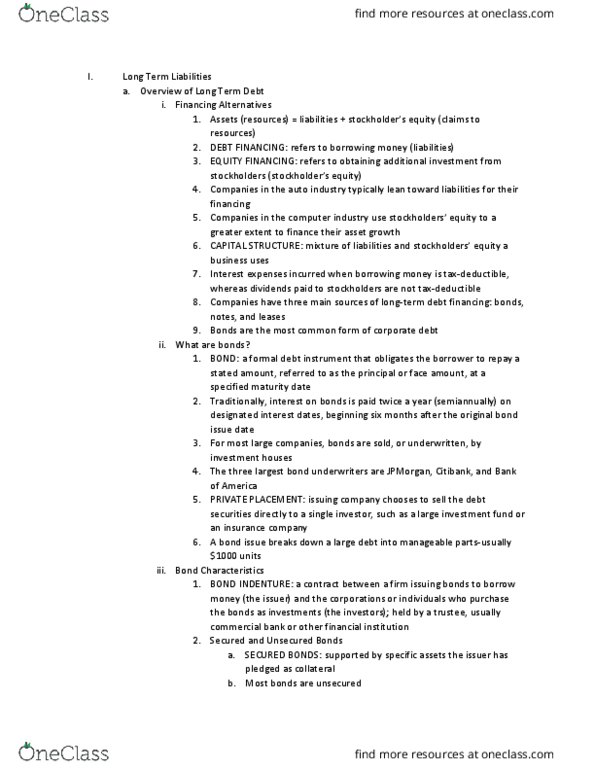 ACG 2021 Chapter Notes - Chapter 9: Income Statement, Commercial Bank, Financial Institution thumbnail