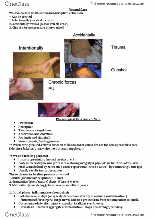 NURS 205 Lecture Notes - Lecture 10: Tachycardia, Cellulite, Tap Water thumbnail