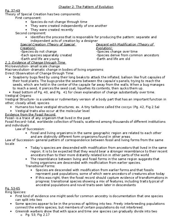 BIOL 467 Lecture Notes - Pseudogene, Absolute Dating, Environmental Factor thumbnail