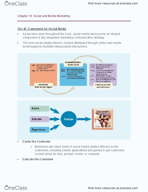COMMERCE 2MA3 Chapter Notes - Chapter 16: Social Media Marketing, Earned Media, Microblogging thumbnail