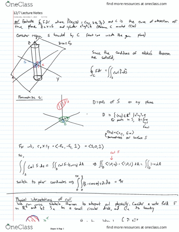 MATH 215 Lecture 29: 12.7 Lecture Notes thumbnail