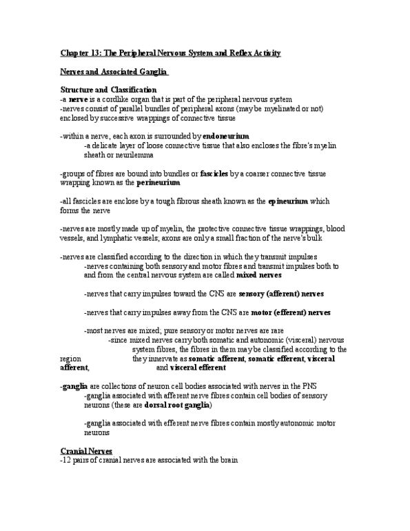 ANP 1106 Chapter Notes - Chapter 13: Radial Sulcus, Musculocutaneous Nerve, Obturator Foramen thumbnail