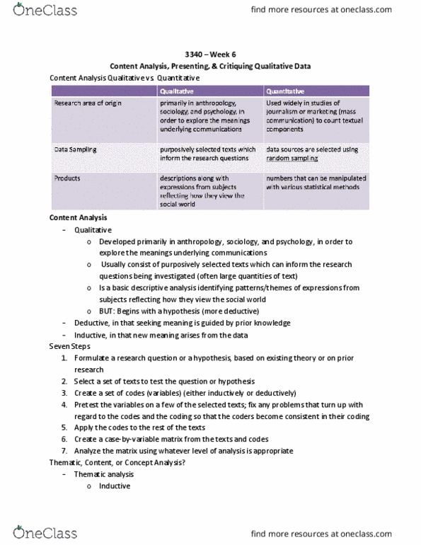 Nursing 3340A/B Lecture Notes - Lecture 6: Casp, Publication Bias thumbnail