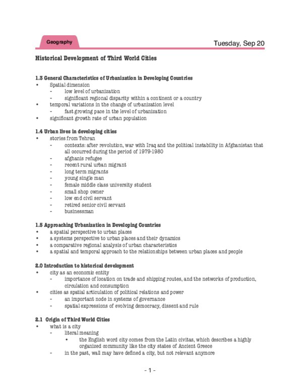 GEOG 3245 Lecture Notes - Lecture 3: Civitas, Surplus Product thumbnail