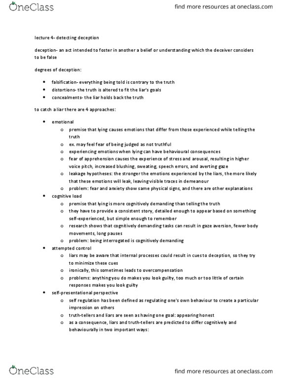 PSY 300 Lecture Notes - Lecture 4: Meta-Analysis, Cognitive Load, Structured Interview thumbnail