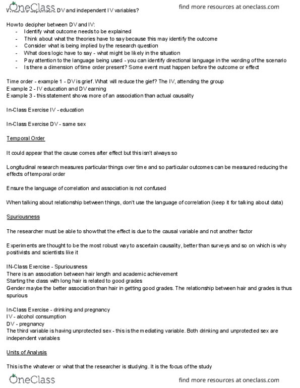 HLTHAGE 2A03 Lecture Notes - Lecture 9: Reductionism thumbnail