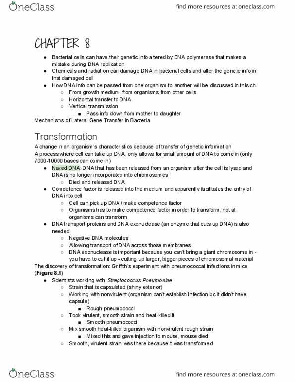 01:119:131 Lecture Notes - Lecture 9: Dnainfo.Com, Growth Medium, Genetic Engineering thumbnail