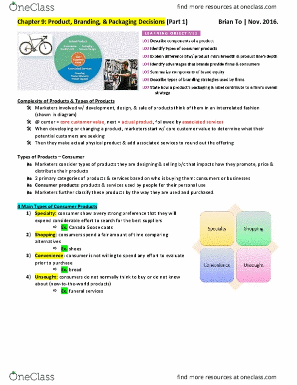 ADM 2320 Lecture Notes - Lecture 12: Chef Boyardee, Stock Keeping Unit, Jiffy Pop thumbnail