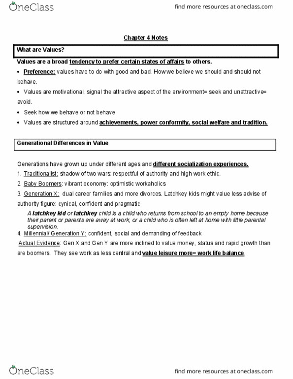 MGT262H5 Chapter Notes - Chapter 4: Conscientiousness, Centrality, Helping Behavior thumbnail