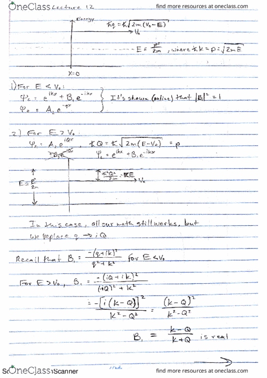 PHYS 3040 Lecture 12: Scattering (cont'd) thumbnail