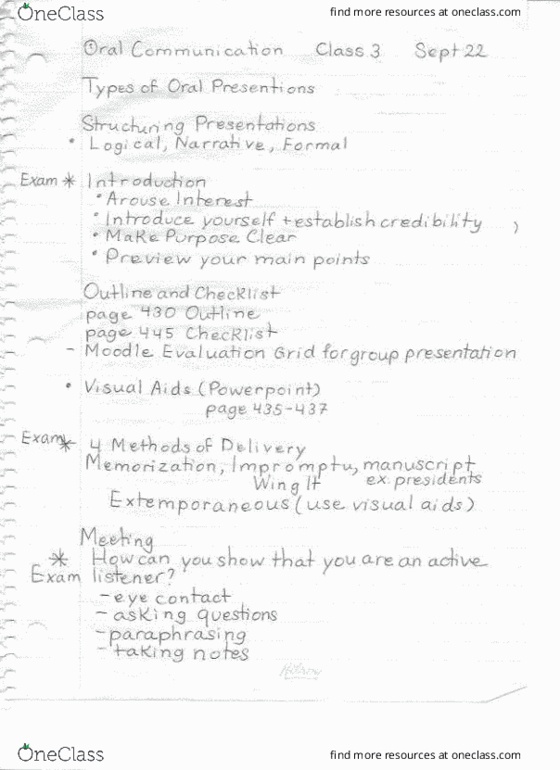 COMM 212 Chapter Notes - Chapter 12,13: Microsoft Powerpoint, Video Hosting Service thumbnail