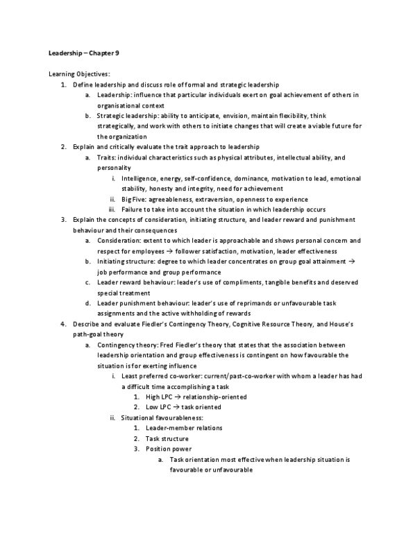 PSYCH 338 Chapter Notes - Chapter 9: Social Capital, Unbridled, Positive Form thumbnail