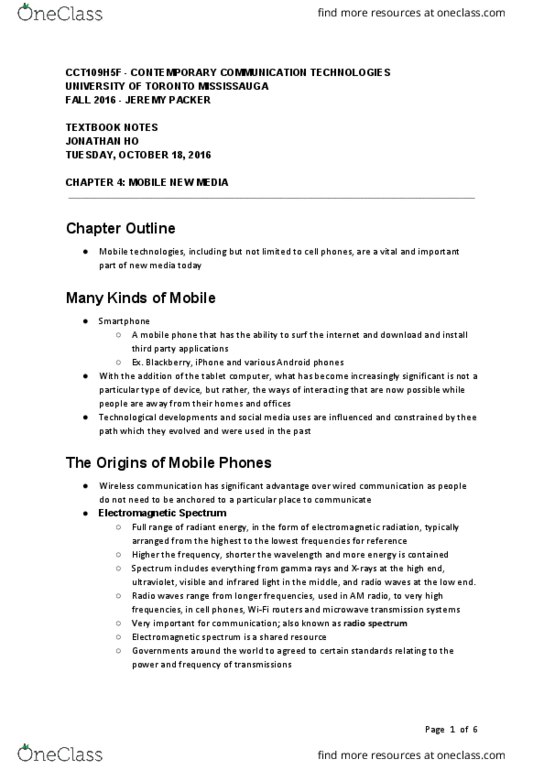CCT109H5 Chapter Notes - Chapter 4: Computer Keyboard, Autocomplete, Web 2.0 thumbnail