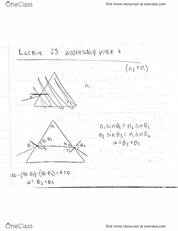 PHYSICS 1C Lecture Notes - Lecture 23: Cosco thumbnail