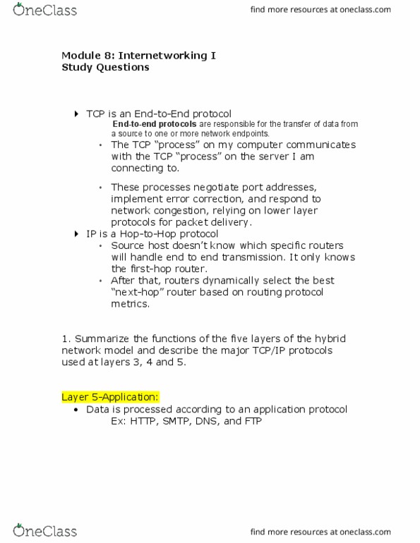 IST 233 Lecture Notes - Lecture 13: Computer Worm, Stuxnet, Cable Modem thumbnail