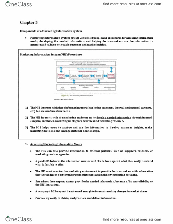 COMM 223 Chapter Notes - Chapter 5: Sampling Error, Sample Size Determination thumbnail