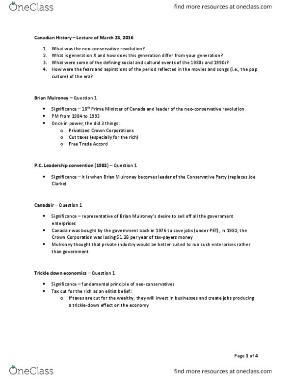 HIST 1300 Lecture Notes - Lecture 10: Premarital Sex, Safe Sex, Multiple Sex Partners thumbnail