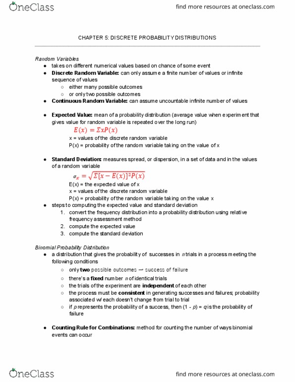 COMM 215 Chapter Notes - Chapter 5-8: Confidence Interval, Simple Random Sample, Normal Distribution thumbnail