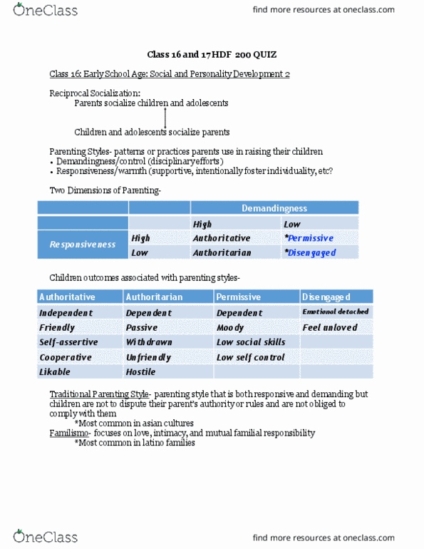 HDF 200 Lecture Notes - Lecture 16: Critical Thinking, Weight Gain, Pragmatics thumbnail