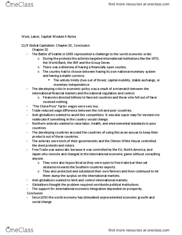 ILRIC 2350 Lecture Notes - Lecture 5: Making Money, George Bernard Shaw, Rulemaking thumbnail