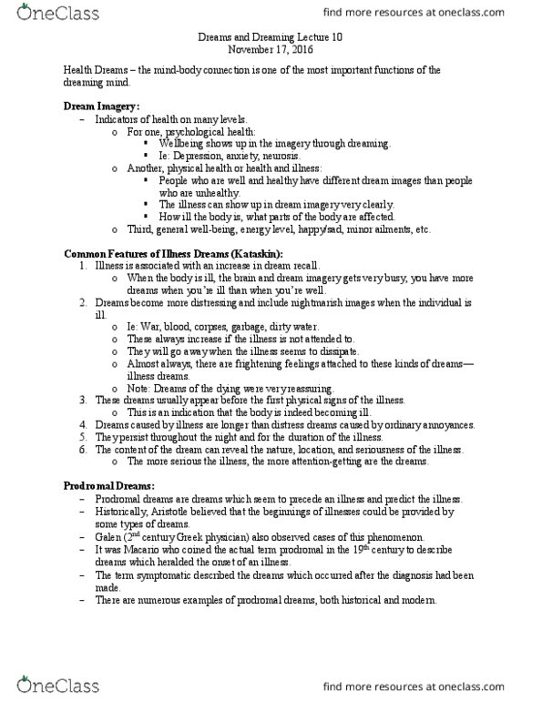 PSYC 3780H Lecture Notes - Lecture 10: Headache, Ejection Fraction, Prodrome thumbnail