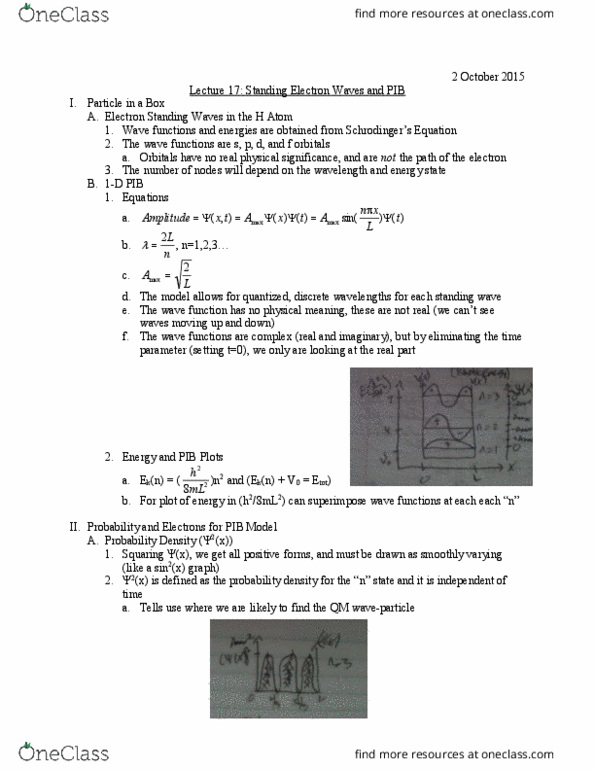 L07 Chem 111A Lecture Notes - Lecture 17: Litre, Standing Wave thumbnail