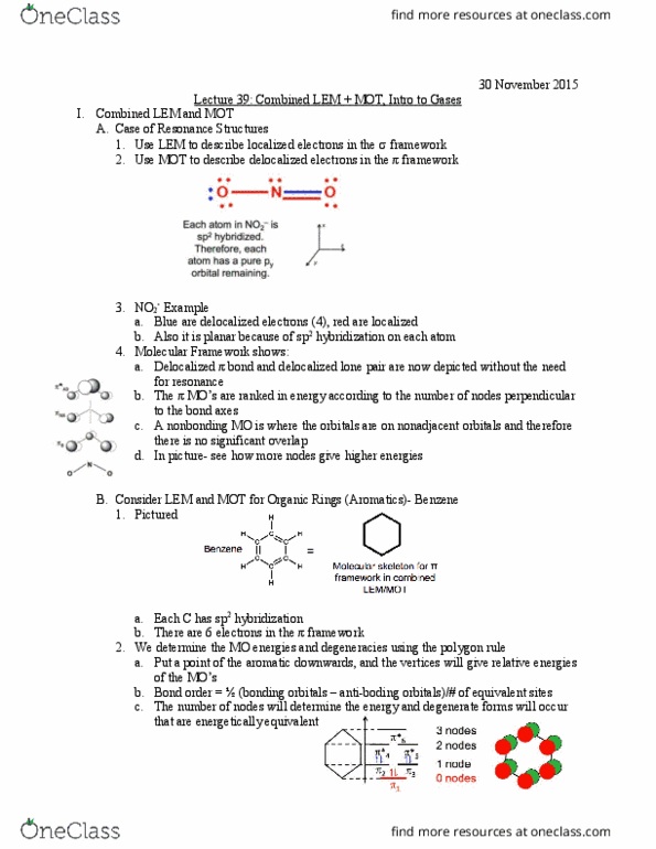 L07 Chem 111A Lecture Notes - Lecture 39: Antibonding Molecular Orbital, Gas Constant, Ideal Gas Law thumbnail