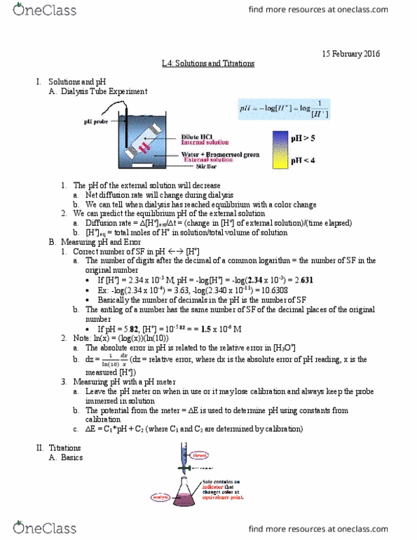 L07 Chem 151 Lecture Notes - Lecture 24: Analyte, Sodium Hydroxide, Amphoterism thumbnail