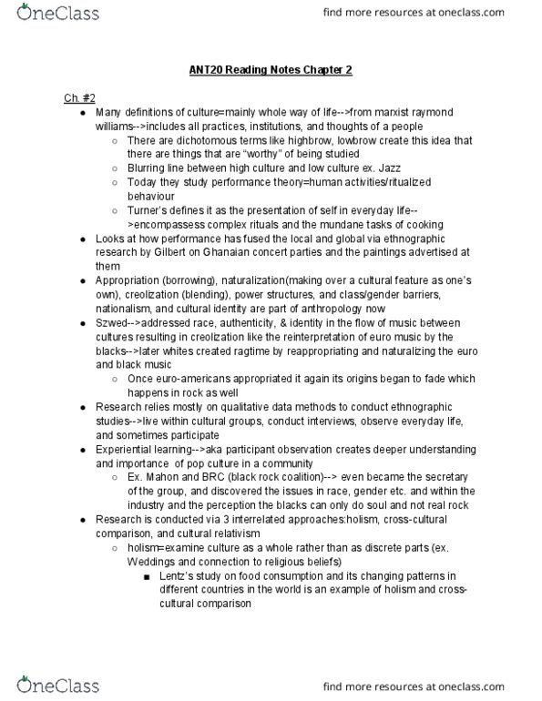 GGR205H1 Chapter Notes - Chapter 2: Deeper Understanding, Pessimism, Herbert Marcuse thumbnail