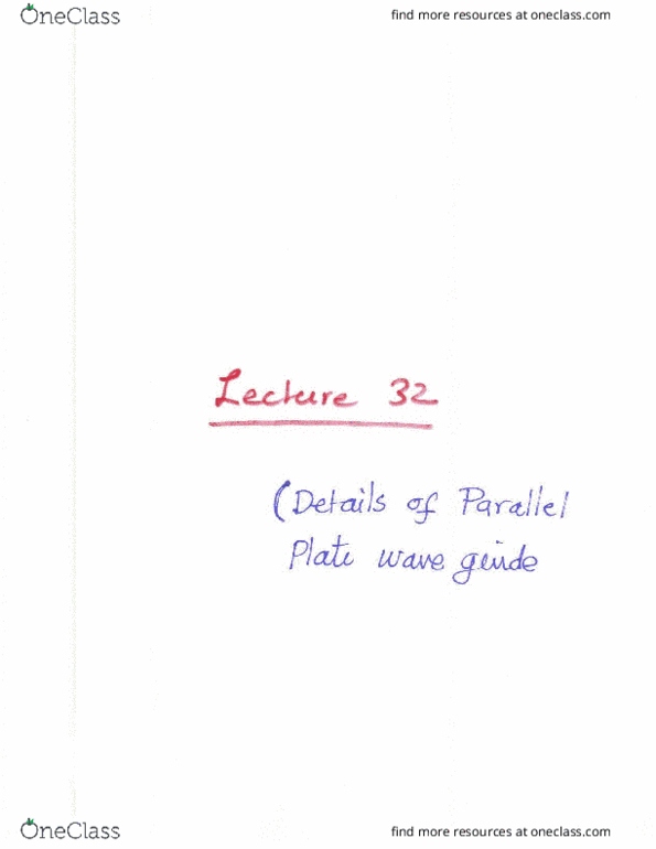 PHYS 4503 Lecture Notes - Lecture 32: Waveguide, V Speeds, Faraday'S Law Of Induction thumbnail
