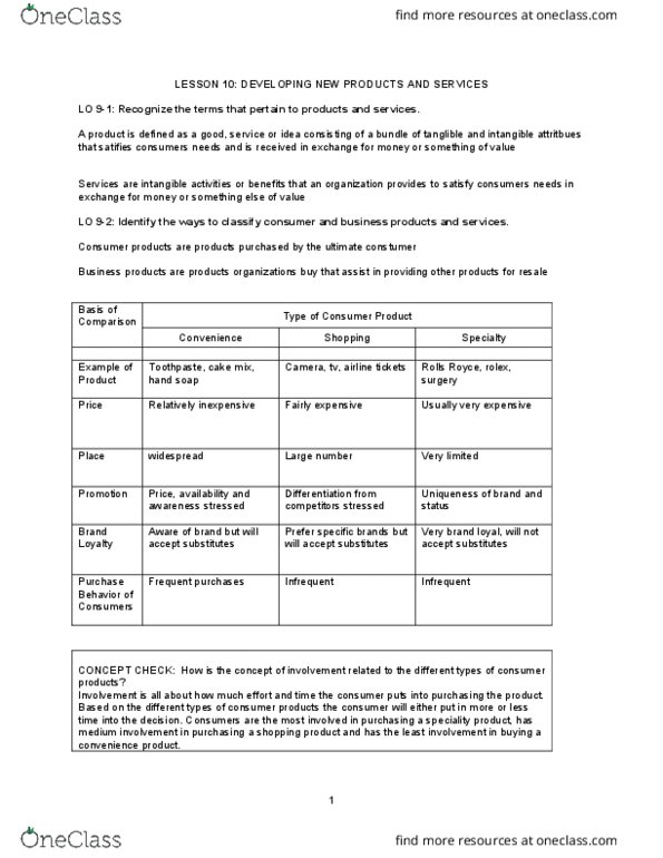 MK 201 Lecture Notes - Lecture 10: Cray, Wireless Router, Electric Toothbrush thumbnail