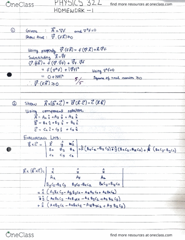 PHYSICS 322 Chapter 1: PHY322DIS1 thumbnail