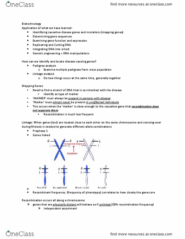 MCB 2400 Lecture Notes - Lecture 16: Genome-Wide Association Study, Phenylalanine Hydroxylase, Toxoplasma Gondii thumbnail