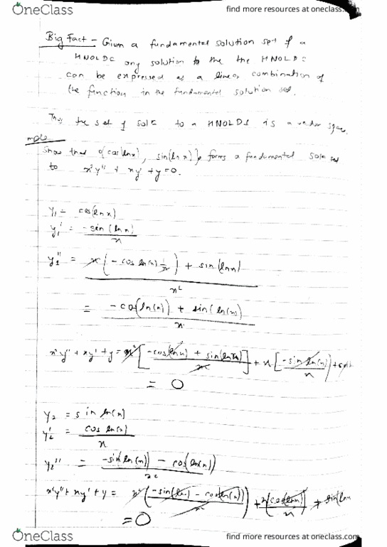 MATH-2221 Lecture Notes - Lecture 14: Lar Gand thumbnail